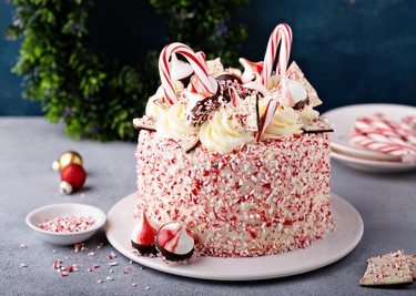 Chocolate Peppermint Cake